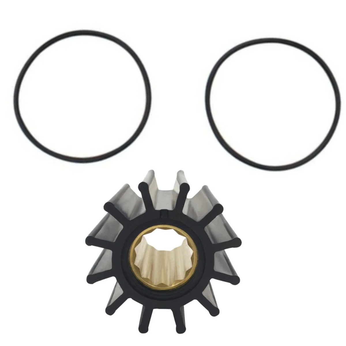 Impeller Kit for Yanmar 6LY3-ETP, 6LY3-STP, 6LY3UTP (Replaces 119574-42550, 119578-42560)