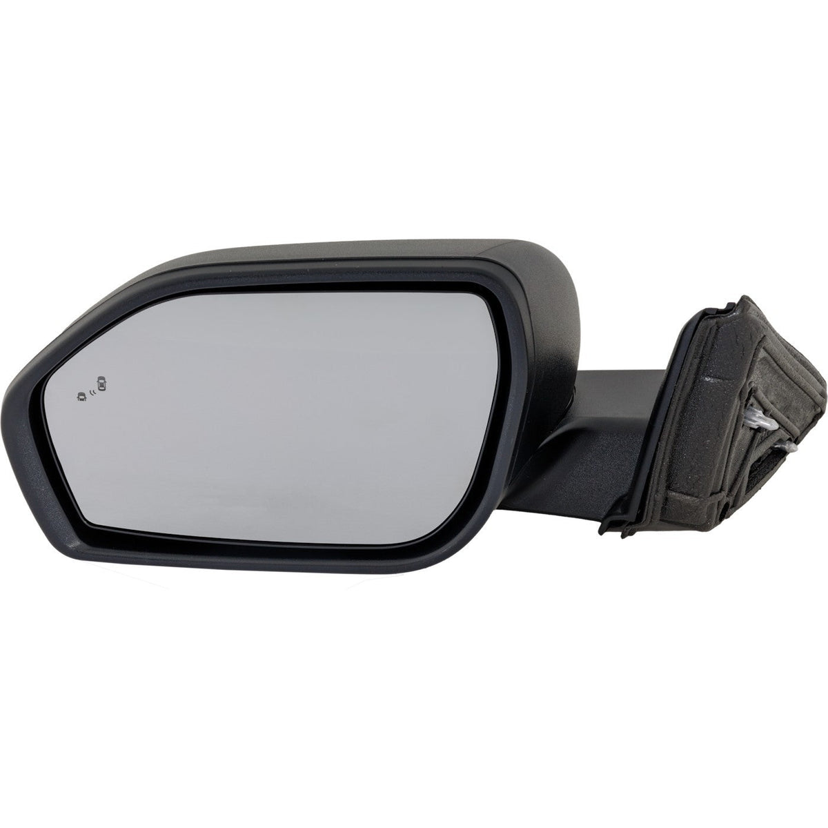 Power Driver Side Mirror in Textured Black for Ford Explorer 2020–2024