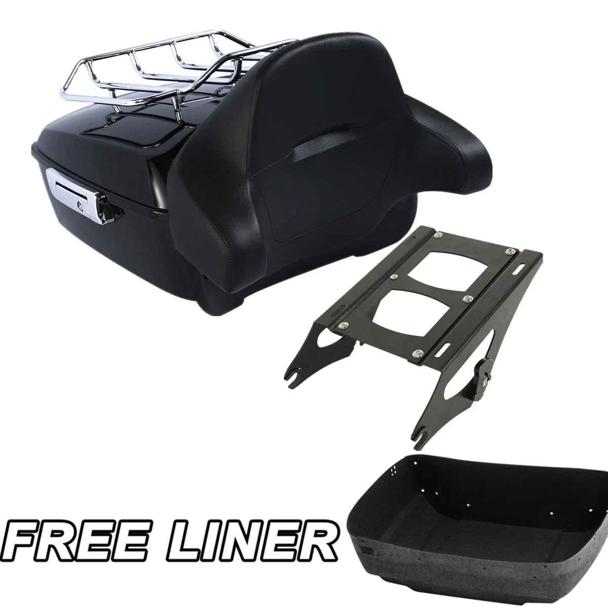 Trunk Backrest Rack for Harley Touring (2014-2025)