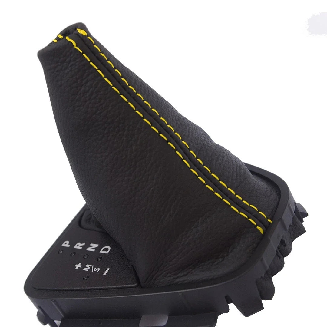 Automatic Shift Boot for Land Rover LR2 (2008–2012) - Yellow Stitch