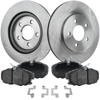 2011-2014 Ford Mustang Rear Brake Disc and Pad Set