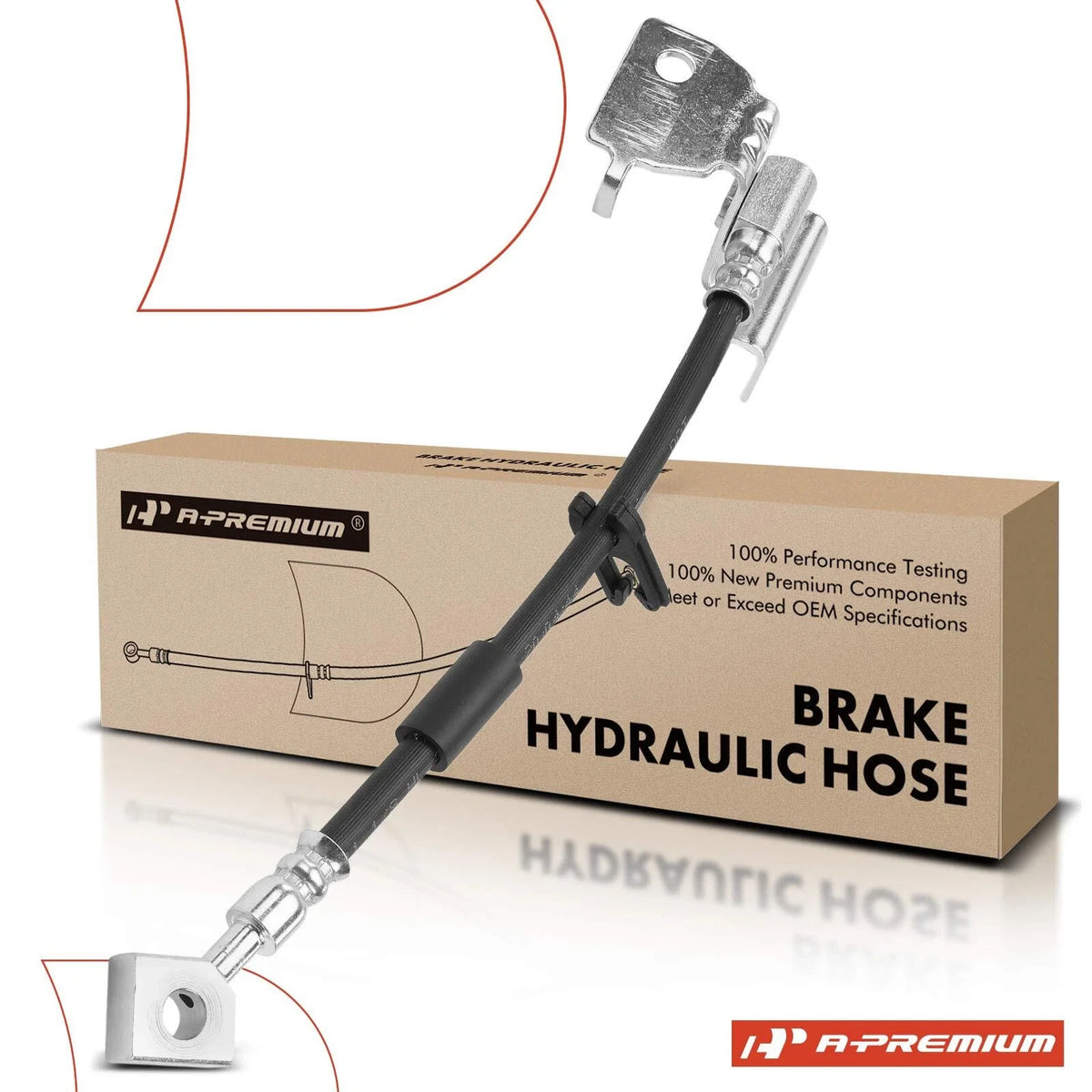 Rear Right Brake Hydraulic Hose for Ford Mustang (2005–2013)