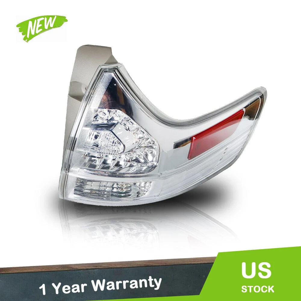 Rear Tail Lights for Toyota Sienna (2011–2015) Halogen