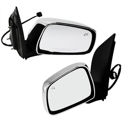 Heated Side Mirrors - Pair of 2 for Nissan Frontier