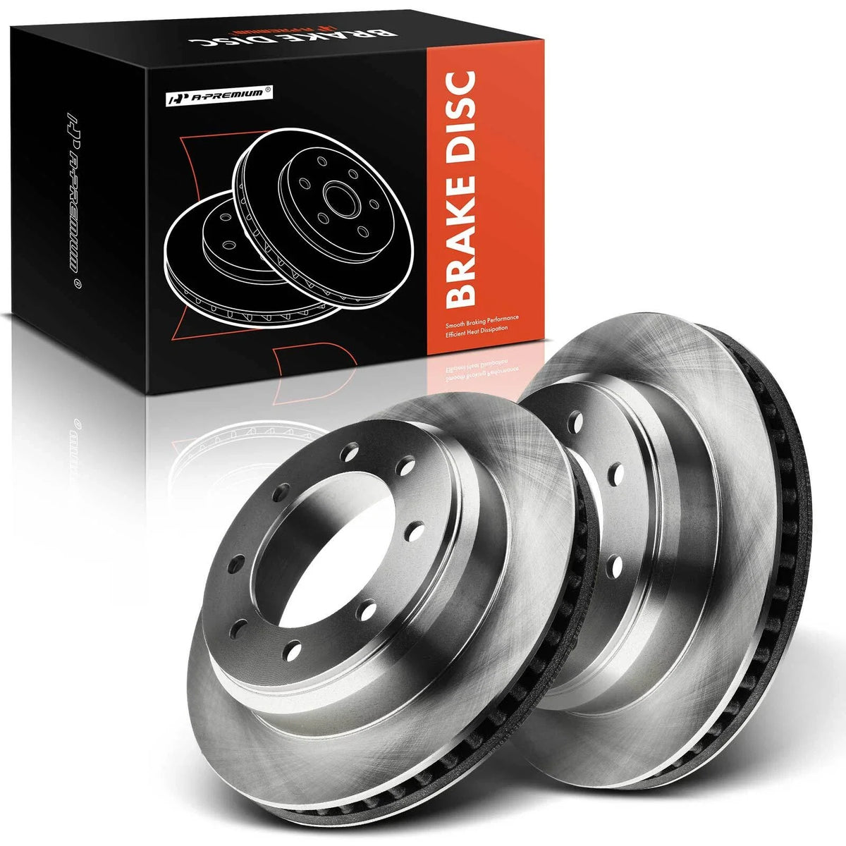 Rear Disc Brake Rotors for Ford E-150 E-250 E-350 (2008–2014)