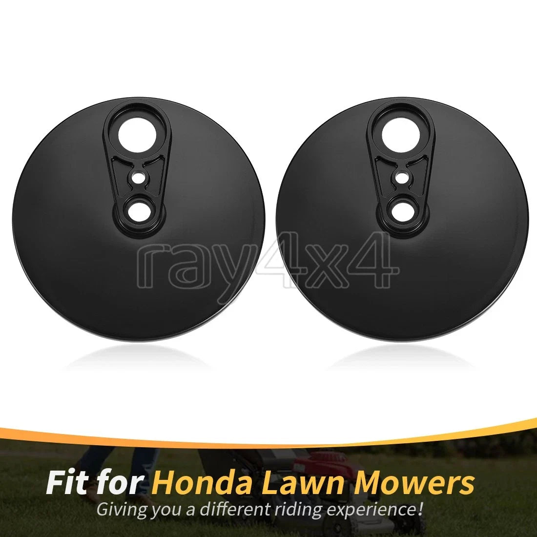Set of 2 Rear Tire Covers for Honda Lawn Mowers HRB215 HRM215 HRB217
