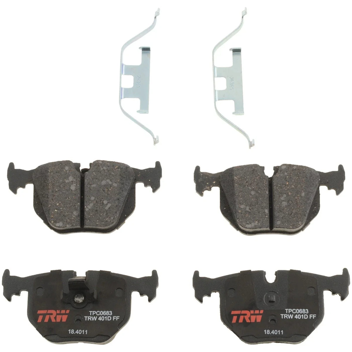 Rear Brake Pads Set for BMW X3 (2004–2010)