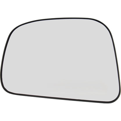Mirror Glass for Nissan Versa (2007–2012) Flat Driver Side with Backing Plate