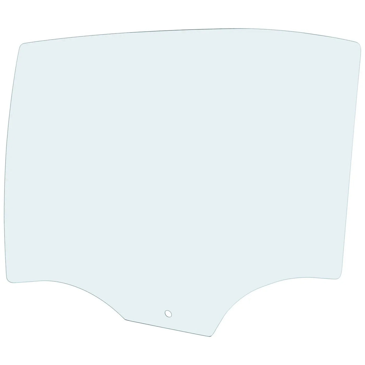 Driver Side Rear Door Glass for 2016 Chevy Malibu Limited