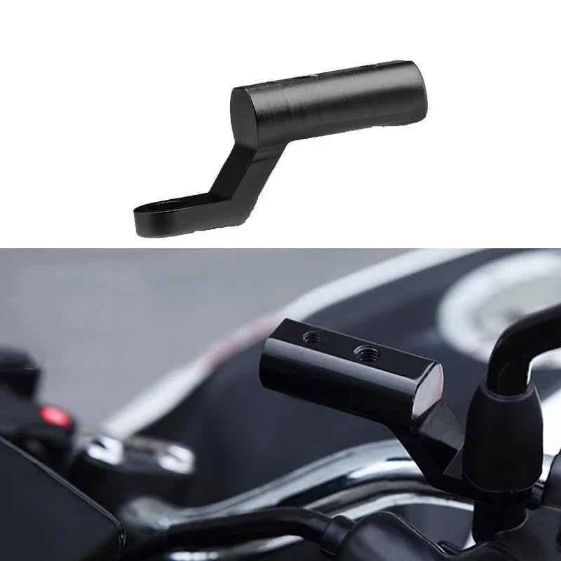 Universal Motorcycle Mirror Light Extenders for M6/M8