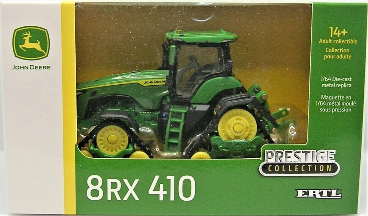 1:64 Scale Model by Ertl for John Deere 8RX 410 Tractor (LP73969, 45726)