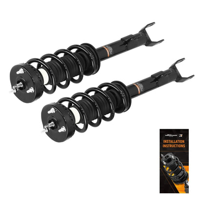 Front Strut Spring Set - 2 Pack for Dodge Challenger Charger 2012-2018