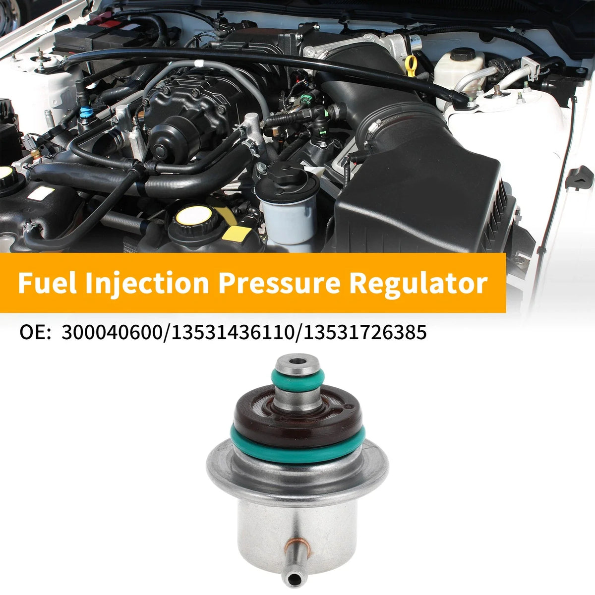 Fuel Pressure Regulator for BMW X5 (2000–2002) No.300040600 1 Pc