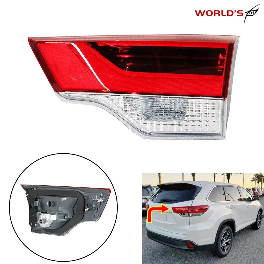 Right Side LED Tail Light for Toyota Highlander (2017–2019)