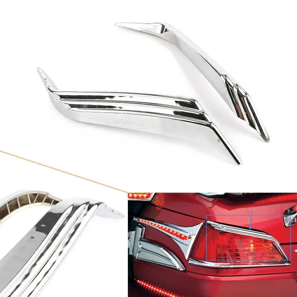 Chrome Accent for Tail Light Trim on Honda Goldwing 1800 (2012-2017)