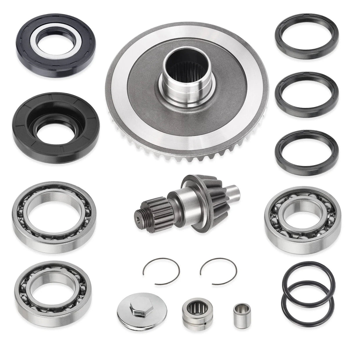 Rear Differential Rebuild Kit w/ Gears for Honda Recon 250 TRX250 (1997–2023)