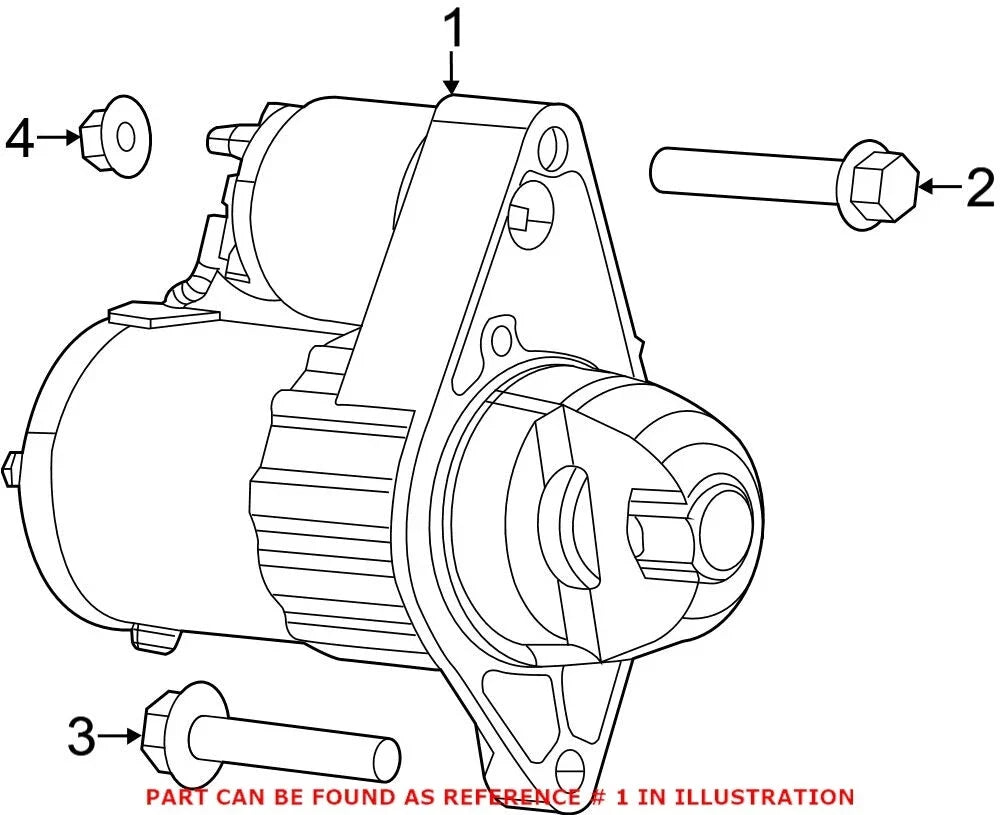 Starter Motor for Dodge Dart (OEM)