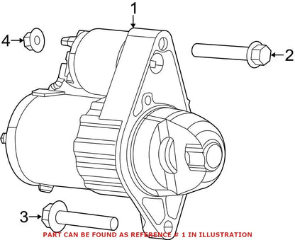 Starter Motor for Dodge Dart (OEM)