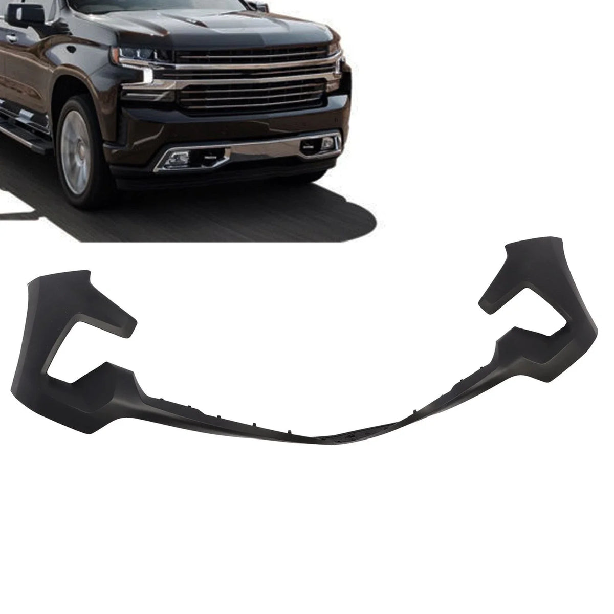 Front Upper Bumper Cover for Chevrolet Silverado 1500 (2022–2024)