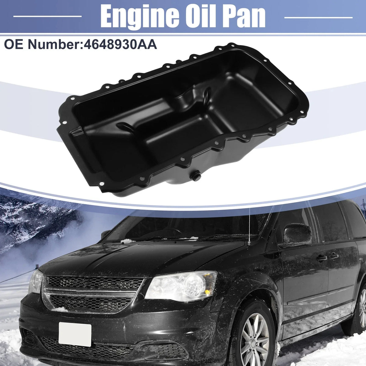 Engine Oil Pan Replacement No. 4648930AA for Dodge Grand Caravan (2001–2010)