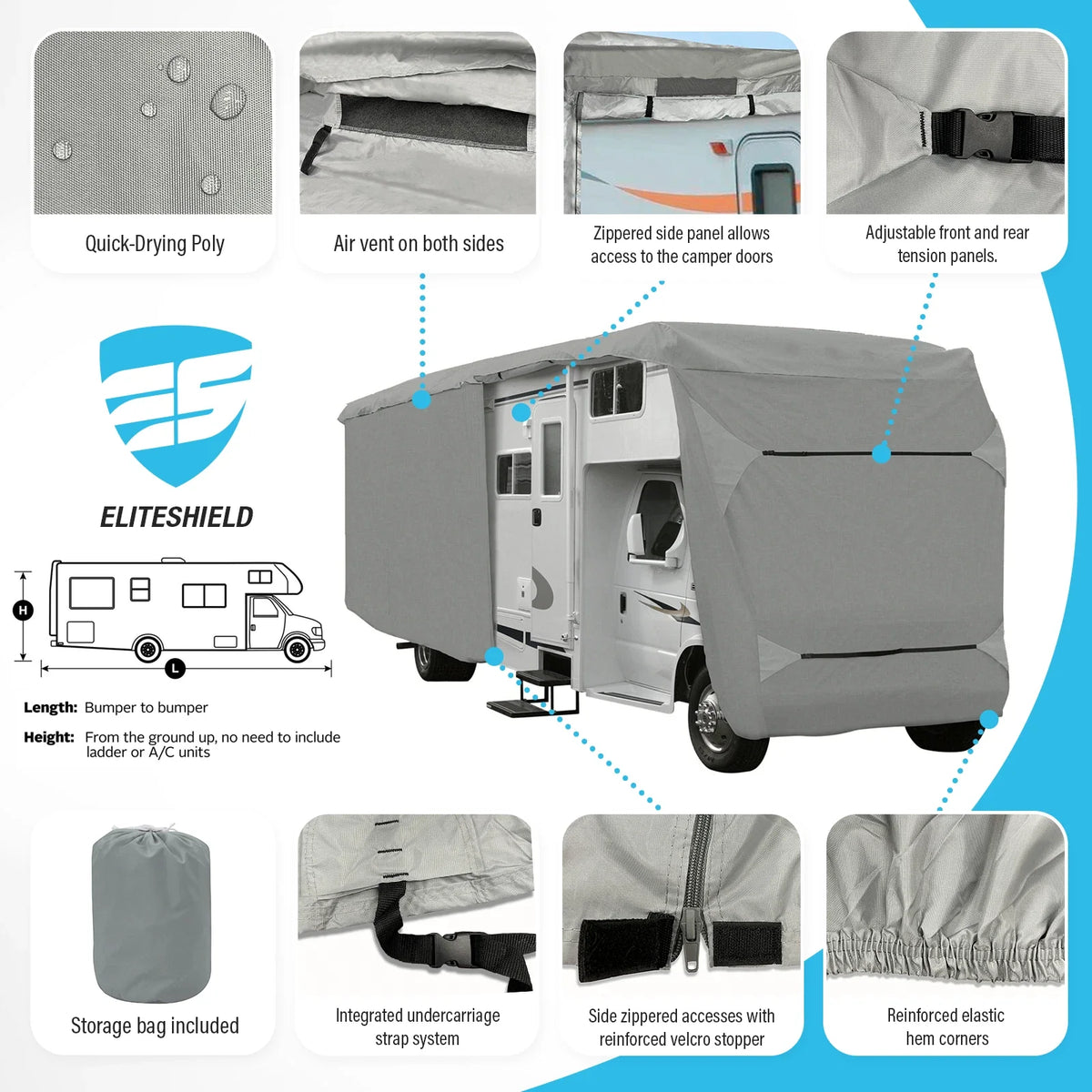 Storage Cover for Jayco Seneca 34SS (2016–2023) Waterproof