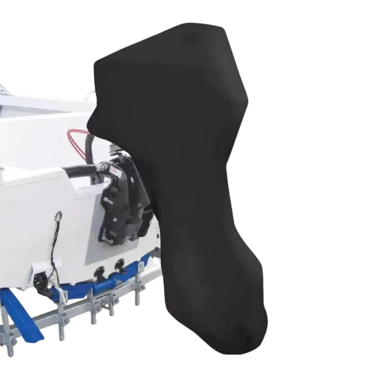 Waterproof Outboard Engine Cover for 60-100 HP Boat Engines (Full Coverage)
