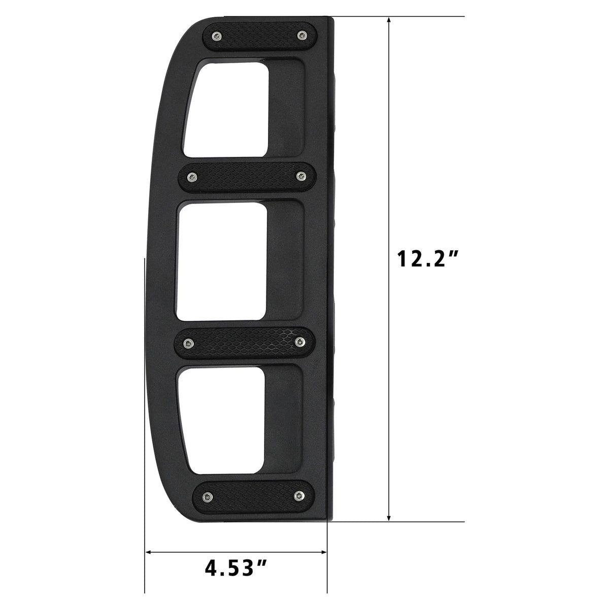 Footboard Set in Matt Black for Harley Electra Glide/Road Glide 2009–Present