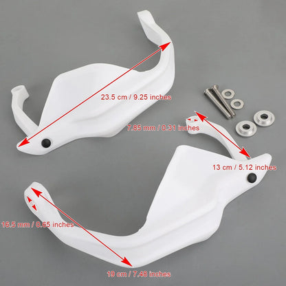 Handguard Protector - White for BMW G310GS/G310R (2017–2019)