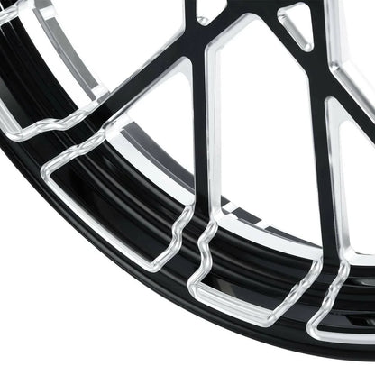 Front Rim Hub 26"x3.5" Single Disc for Harley Street Glide (1997–2021)