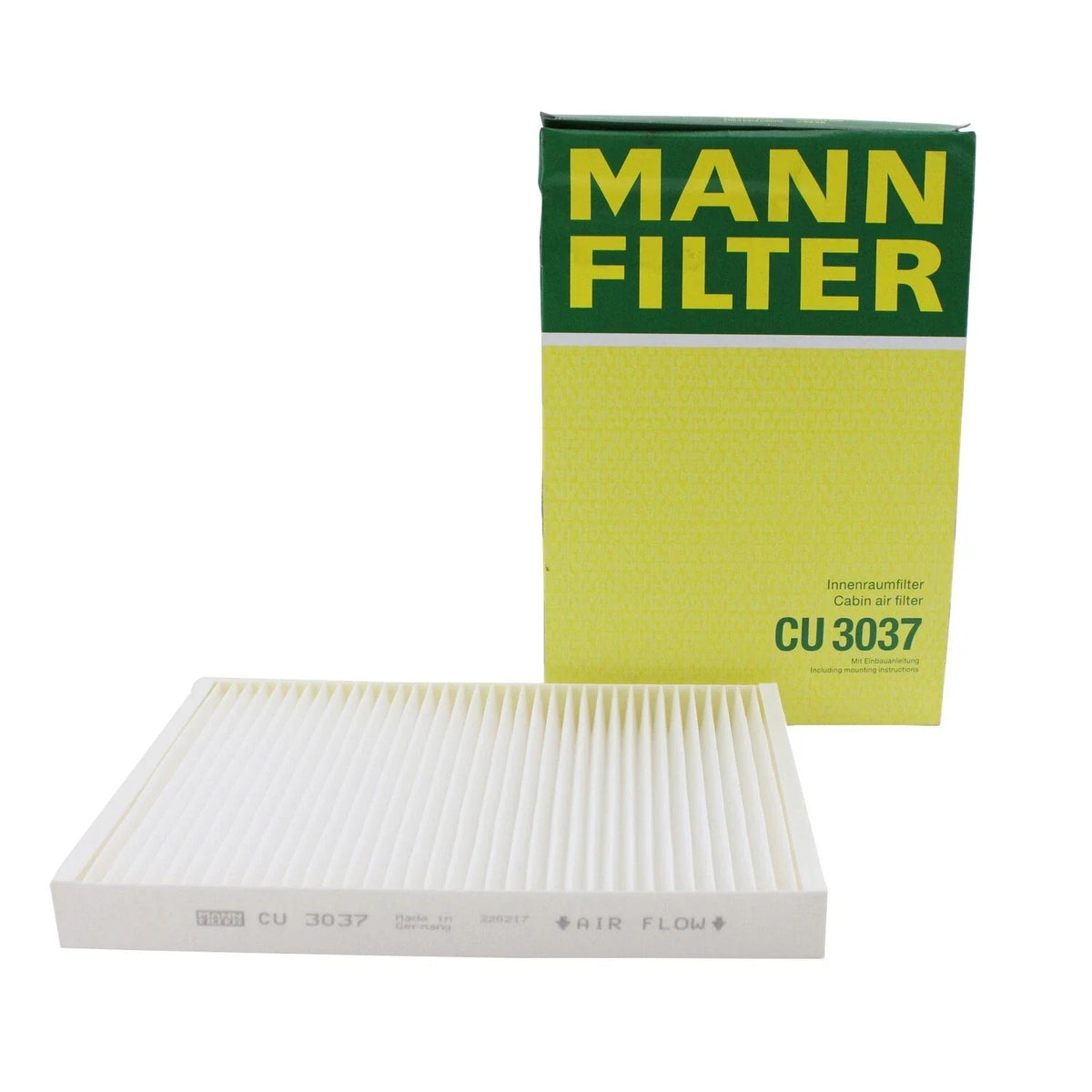 Mann Cabin Air Filter for Audi A4 Quattro (2004) Turbo 1.8L L4 GAS