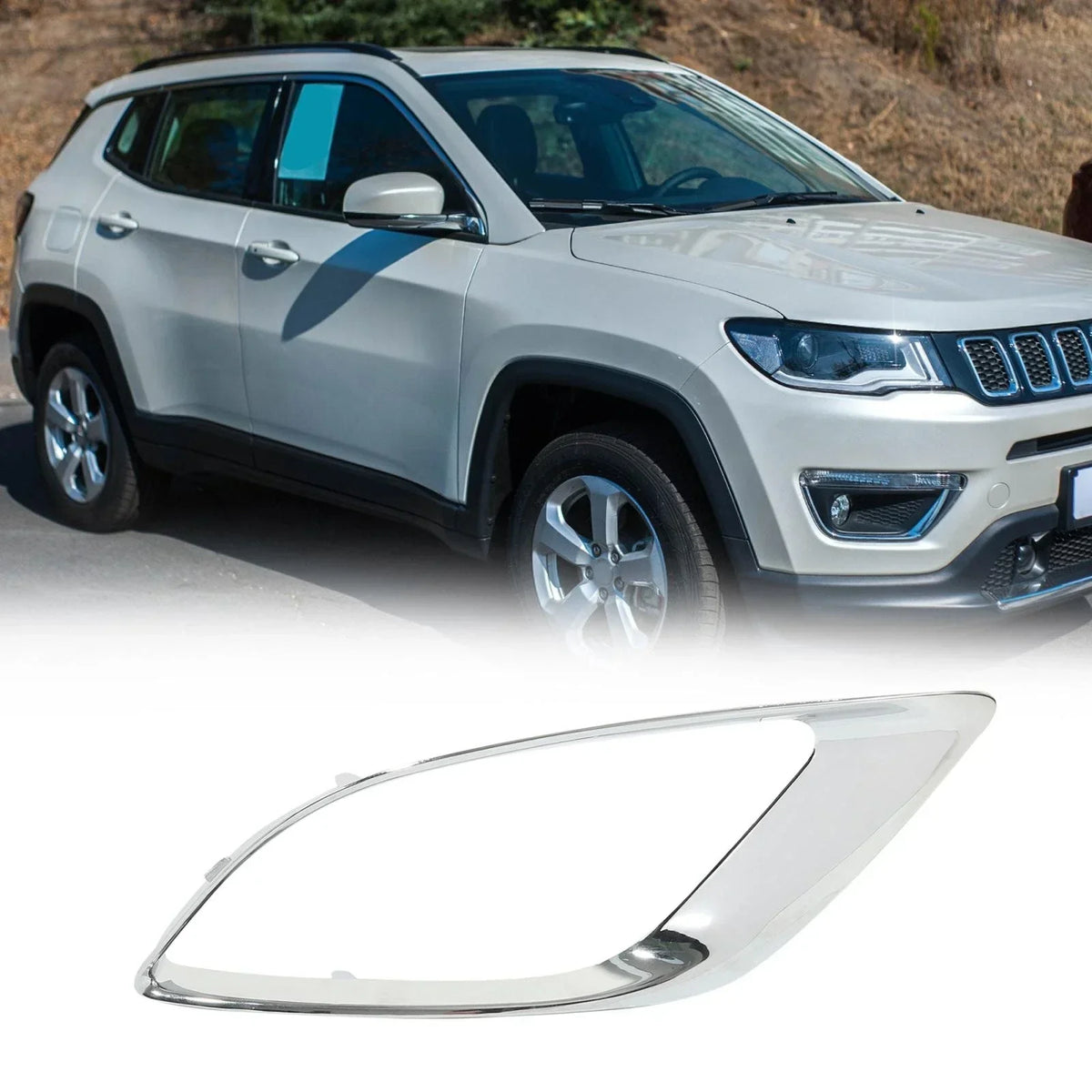 Front Right Fog Light Cover for Dodge Durango 2014-2018