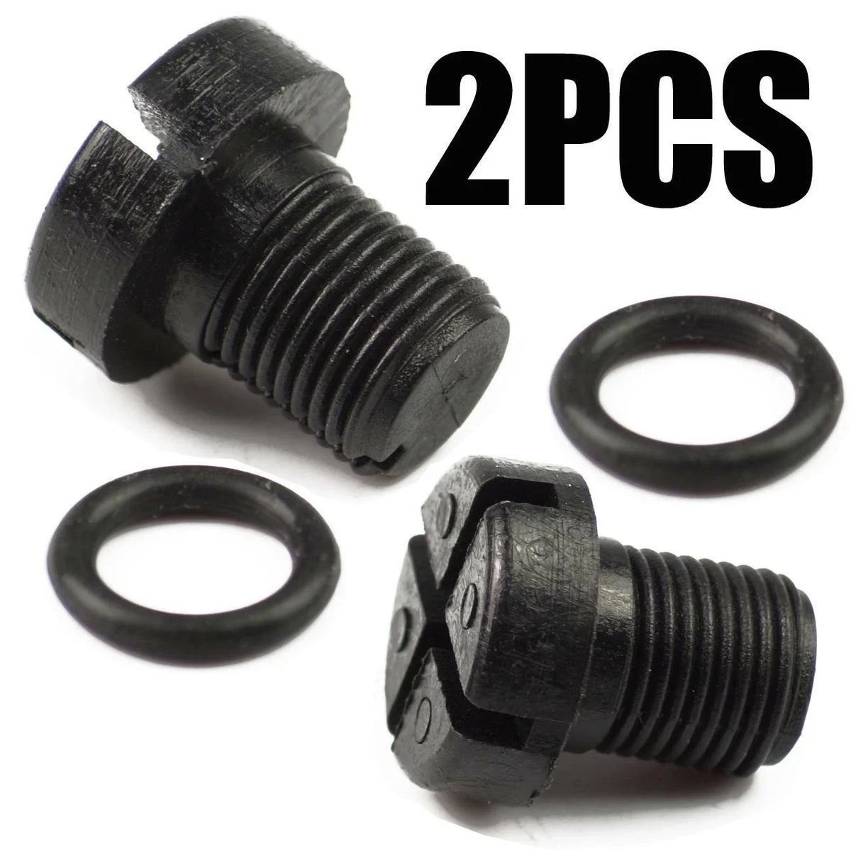 2X Engine Coolant Tank Bleeder Screw for BMW E46 E39 E53 (1998–2006)