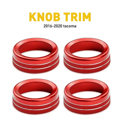 Set of 4 Air Conditioner Knobs for Toyota Tacoma 2016-2020