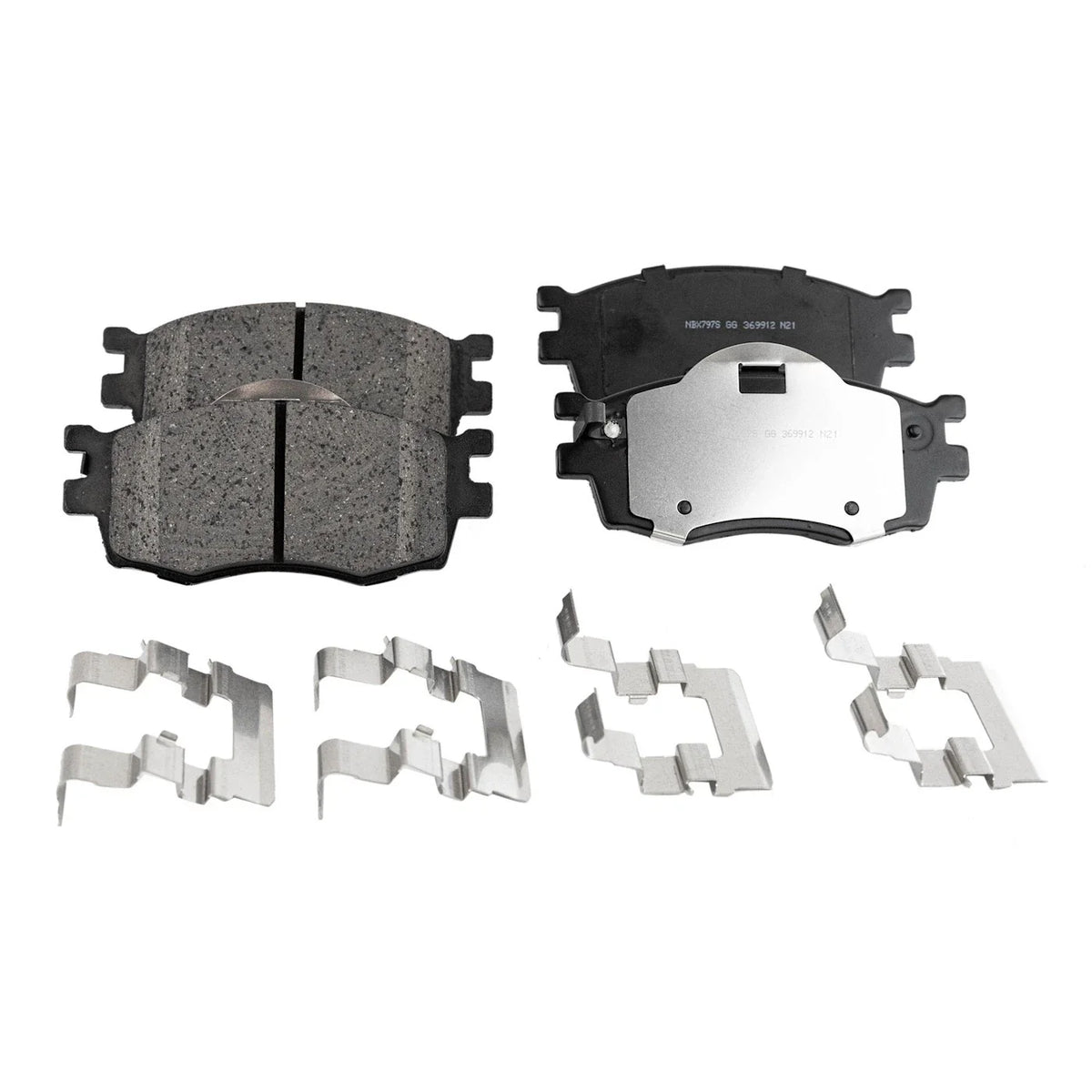 Brake Pad Set for Mitsubishi RVR (2011–2016) Front and Rear