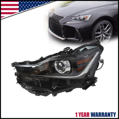 Driver Side LED Headlight (Left) for Lexus IS IS300 IS350 2017-2020