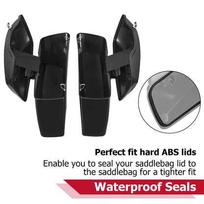 Saddle Bags for Harley Softail Heritage (W/ Conversion Bracket)