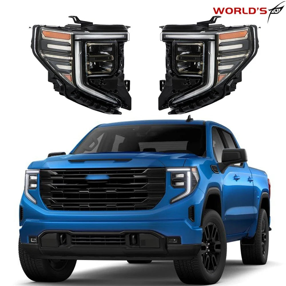 LED Headlights for GMC Sierra 1500 AT4/AT4X (2022–2024)