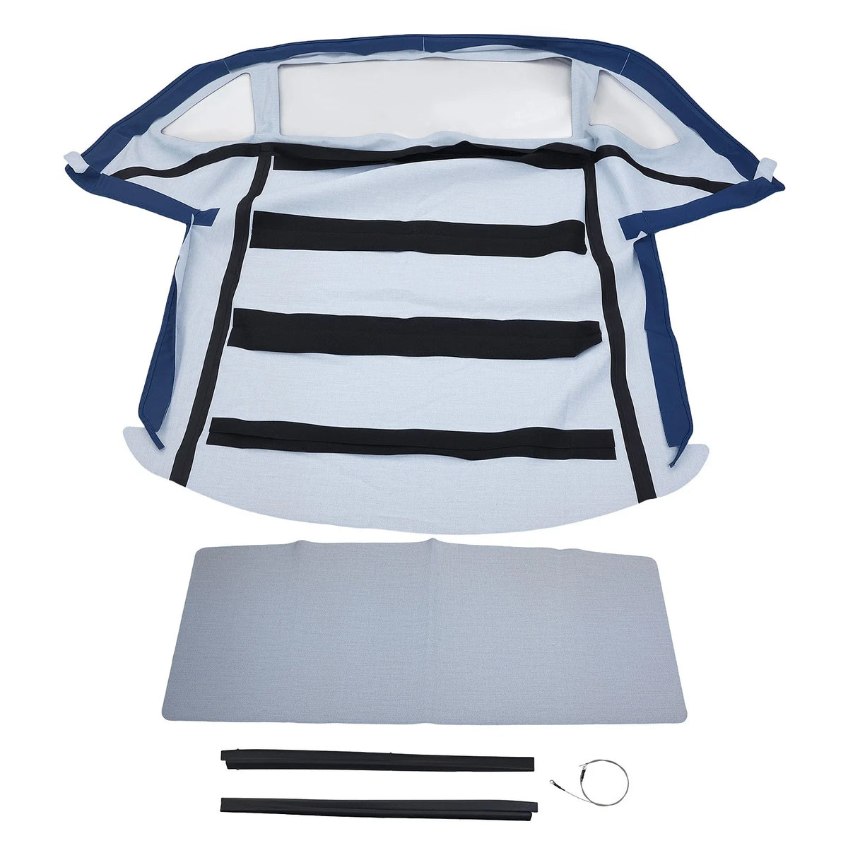 Top Cover Heavy Duty Blue PVC for Mercedes-Benz 450SL R129 (1975-1980)