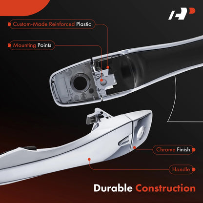 Exterior Chrome Door Handle for Nissan Altima and Pathfinder