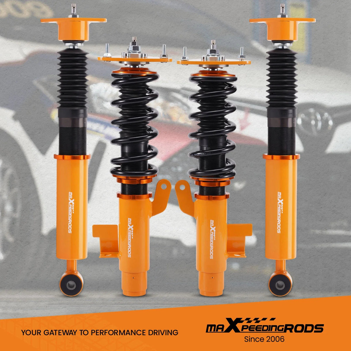 Adjustable Coilovers Suspension System for Mazda 3 (2004–2013)