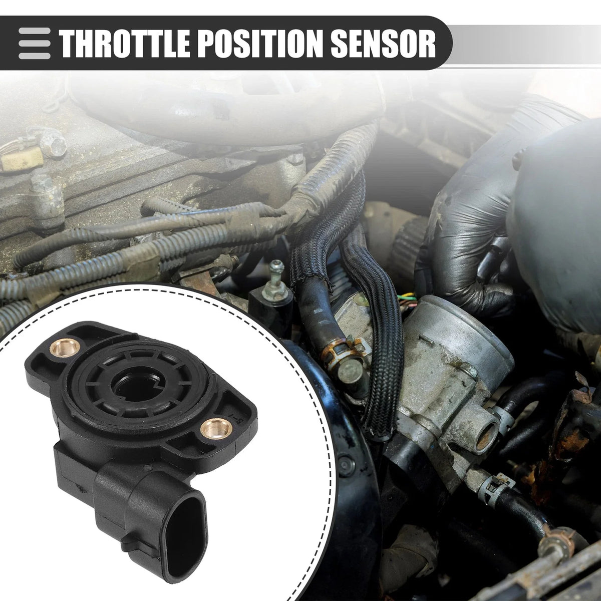 Throttle Position Sensor for Volkswagen Polo Classic (1996)