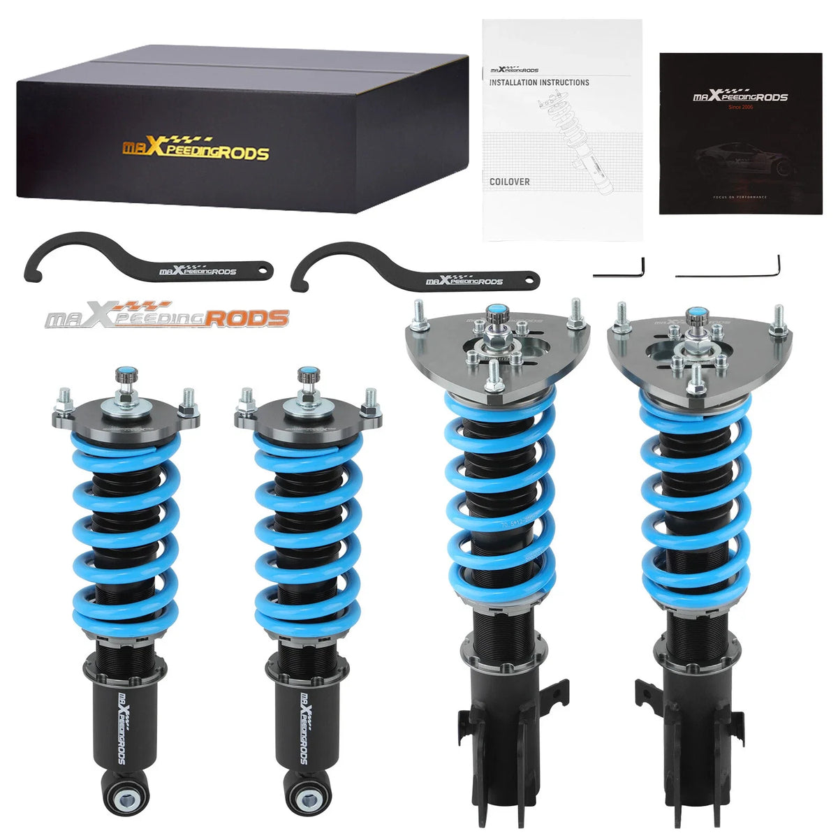 Coilovers 24 Way Damper Shocks Kit for Subaru Legacy (2005–2009)