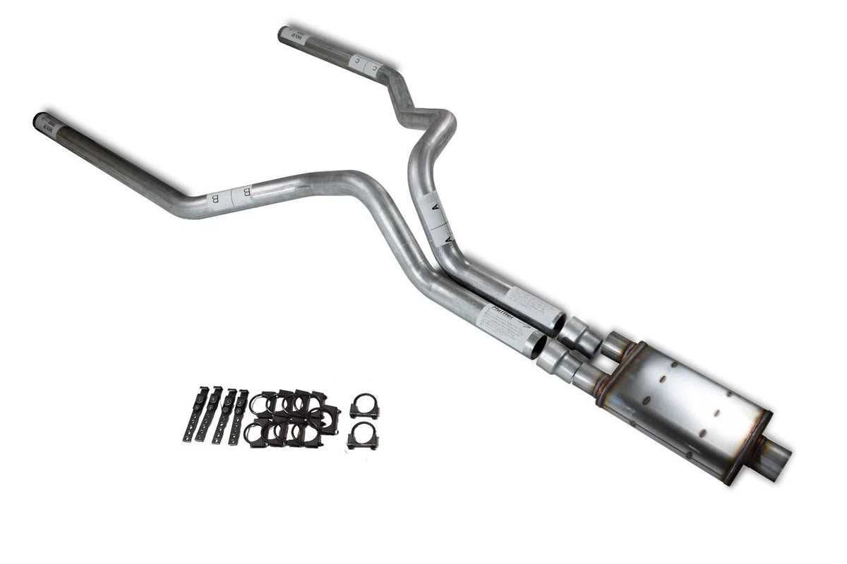 Dual Exhaust Kit for Dodge Ram 1500 (2009–2018) 3" Chrome