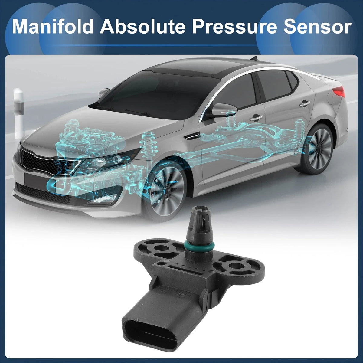 MAP Pressure Sensor for Audi A4 (B6)