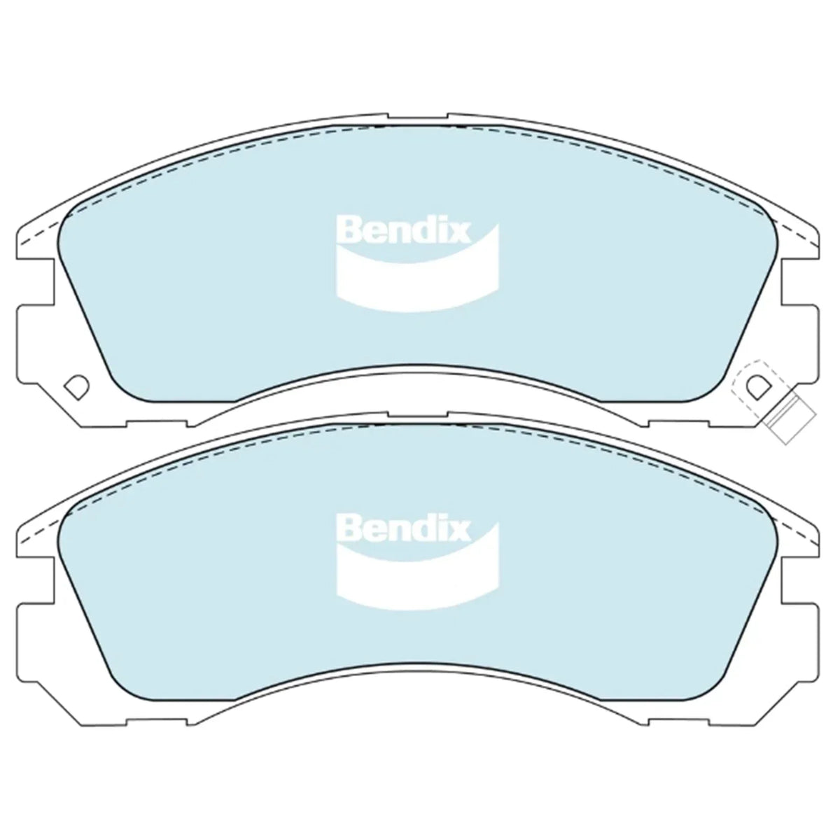 Brake Pad Set Front for Mitsubishi Magna (1994-2005)