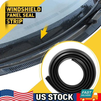 Car Windshield Panel Rubber Seal Trim Moulding Strip 1.8M RHD