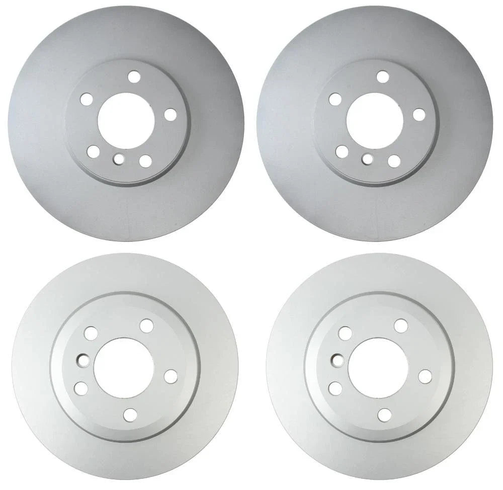Set of 4 Vented Brake Disc Rotors for BMW E70 E71 X5 X6 (2007–2013)