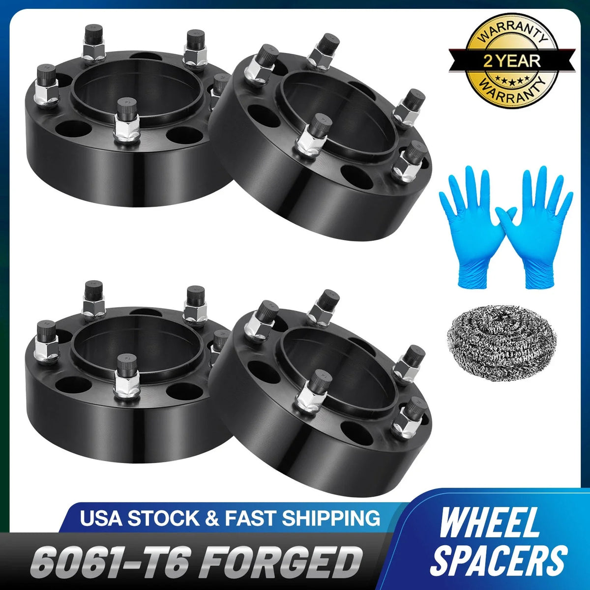 Set of 4 Hubcentric Wheel Spacers for Lexus LX470 LX570 (2000–2007)