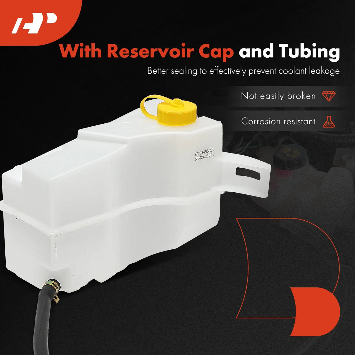 Engine Coolant Reservoir & Cap (2008-2013) for Nissan Rogue