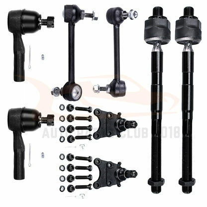 Front Lower Ball Joint & Sway Bar Tie Rod Set for 2006-2012 Colorado